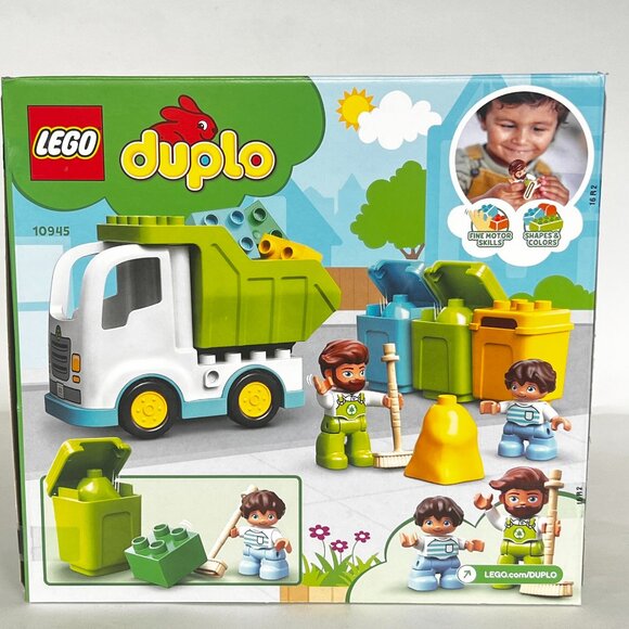 Brand New Lego DUPLO 10945 Garbage Truck and Recycling Building Playset - Picture 3 of 10